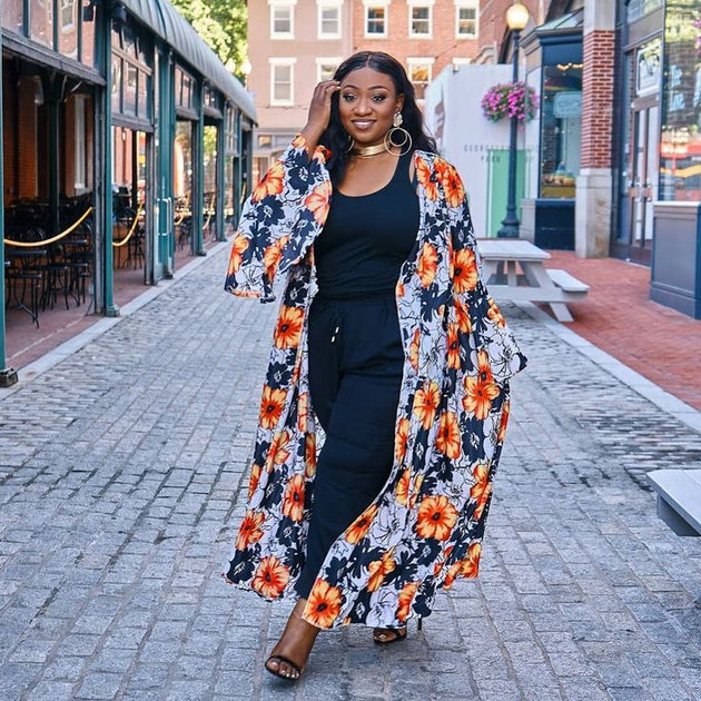 Experience Elegance: Exploring Long Flowing Kimono Robes – KimonoXO