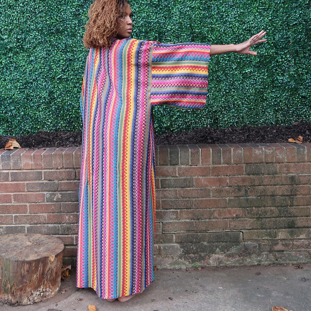 Multicolor_Knit_Japanese_Kimon